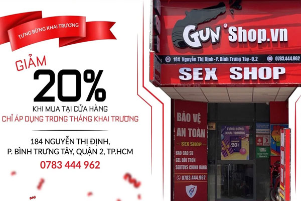 Hệ thống bảo quản bao cao su GunShop 