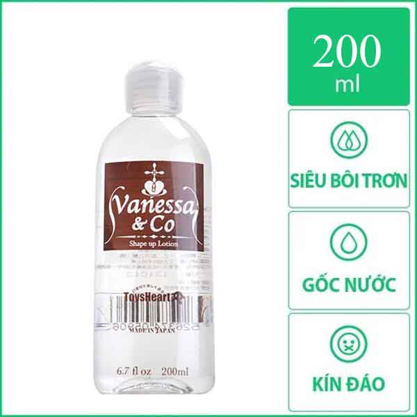 Gel bôi trơn massage Vanessa 200ml