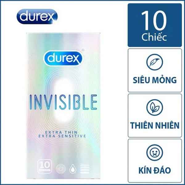 Bao cao su vô hình Durex