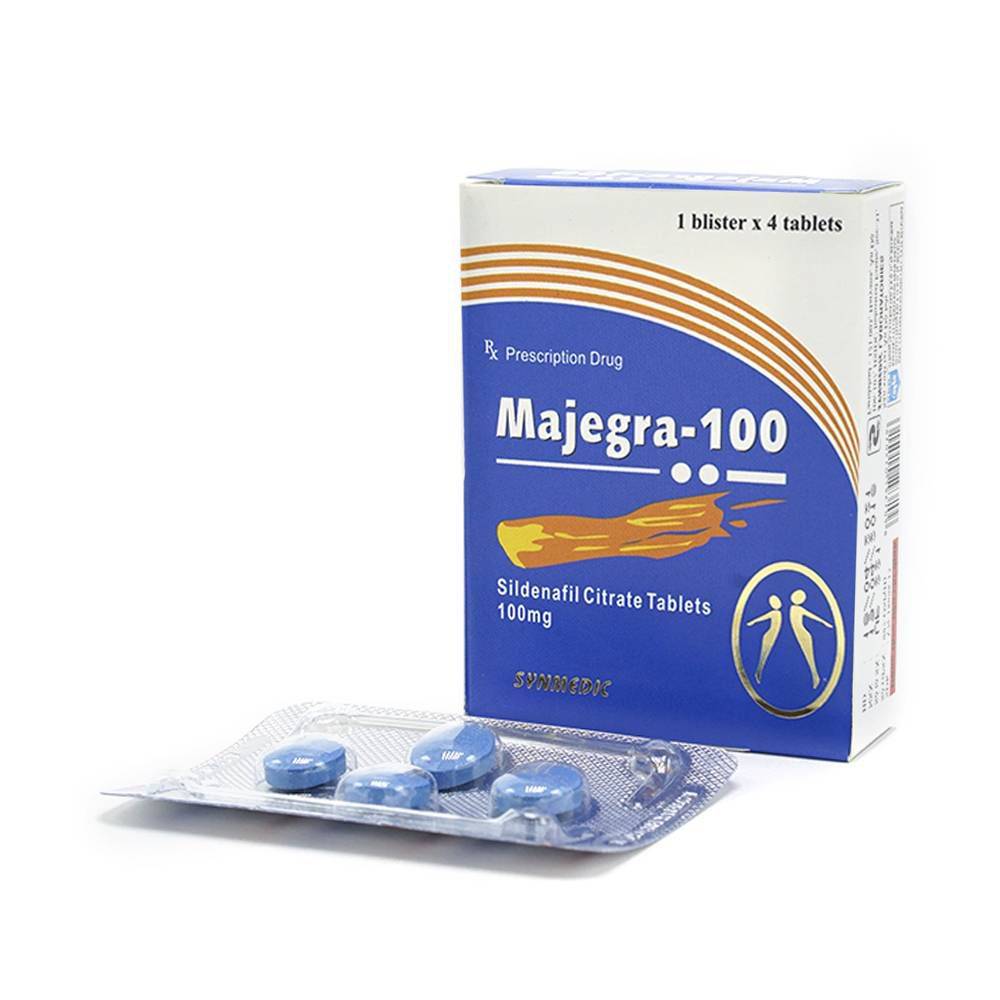 Majegra 100 Thuốc chữa rối loạn cương dương Ấn Độ