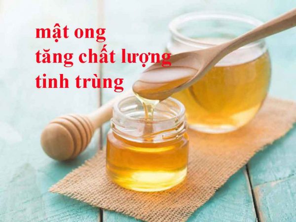 Sử dụng mật ong để tăng chất lượng tinh trùng