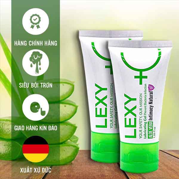 Gel bôi trơn Lexy Aloe Vera