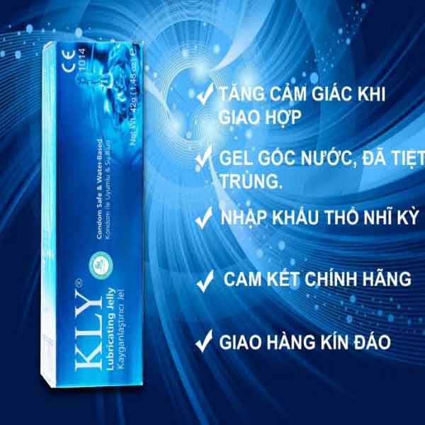 Gel bôi trơn gốc Thổ Nhĩ Kỳ KLY 42gr