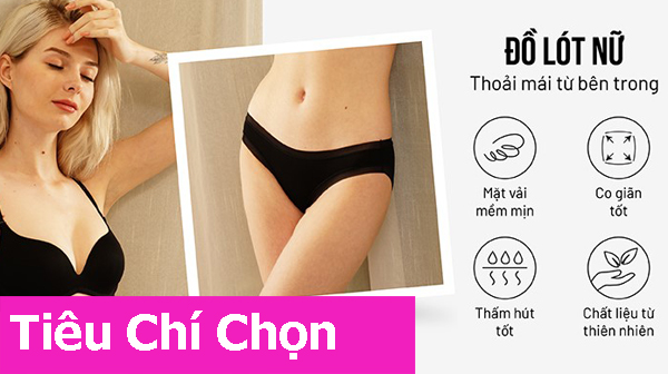 Chọn chất liệu vải an toàn cho đồ lót