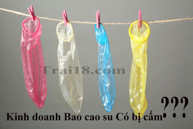 Mặt hàng Bao cao su chính hãng được nhà nước cho phép kinh doanh buôn bán